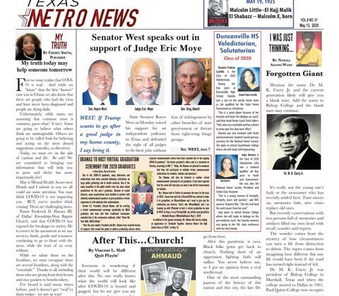 Texas Metro News - May 13, 2020